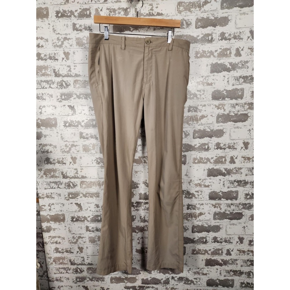 Vineyard Vines Breaker Pants Men 34x32 Brown Straight‎ Leg Golf Preppy